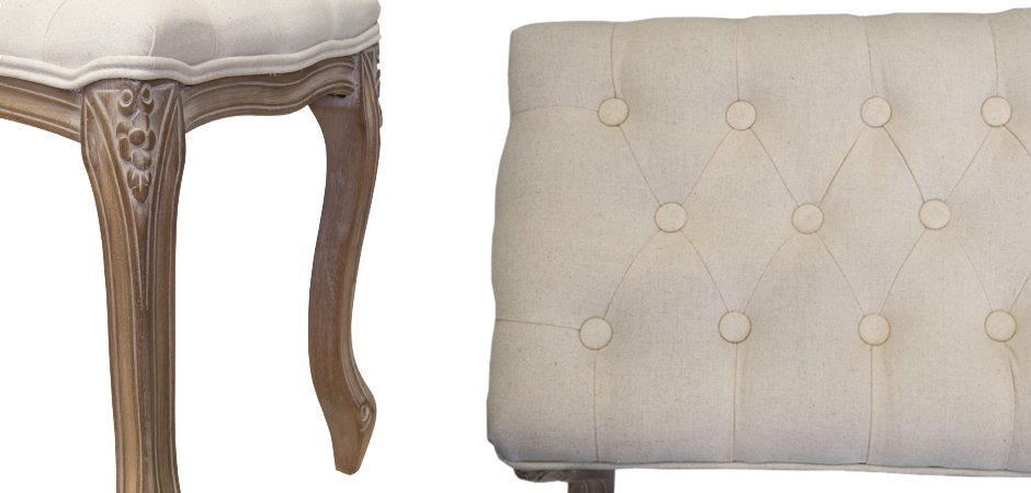 Банкетка French Provence Farmhouse Bench ivory Банкетка French Provence Farmhouse Bench ivory - Loft-Concept в Брянске