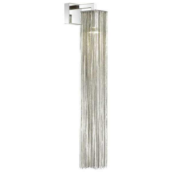Бра Atlantis Chain Nickel One Sconces Никель Бра Atlantis Chain Nickel One Sconces Никель в Брянске | Loft Concept