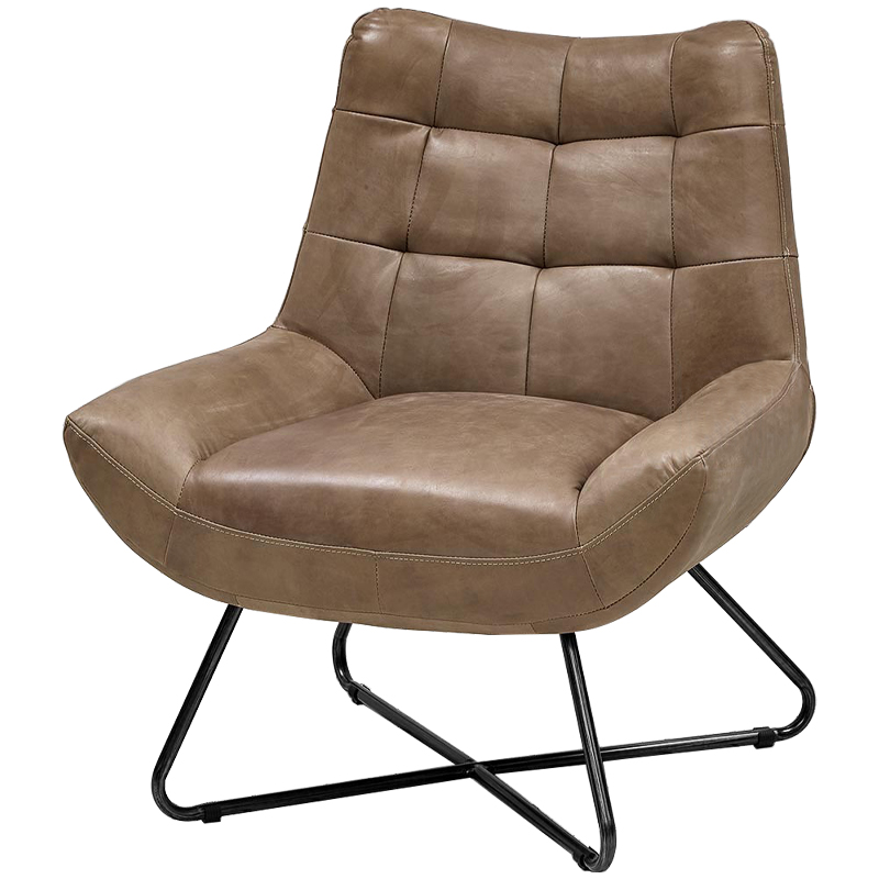 Кресло Sincere Chair Коричневый Черный Кресло Sincere Chair Коричневый Черный в Брянске | Loft Concept