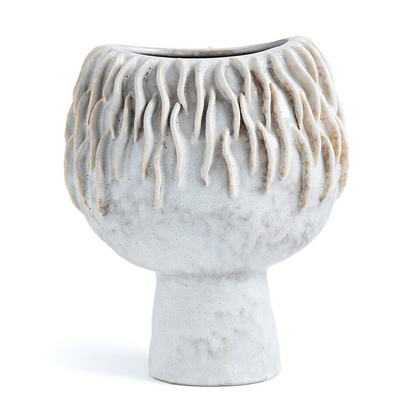 Ваза Bence Vase Белый Бежевый Ваза Bence Vase Белый Бежевый в Брянске | Loft Concept