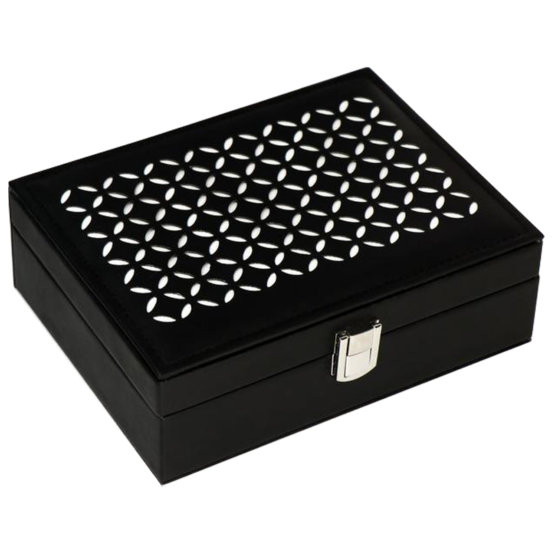 Шкатулка Vesper Jewerly Organizer Box black Черный Шкатулка Vesper Jewerly Organizer Box black Черный в Брянске | Loft Concept