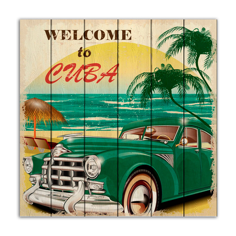 Постер Welcome to Cuba Постер Welcome to Cuba в Брянске | Loft Concept
