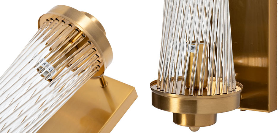 Бра Glass Tubes Brass Бра Glass Tubes Brass - Loft-Concept в Брянске