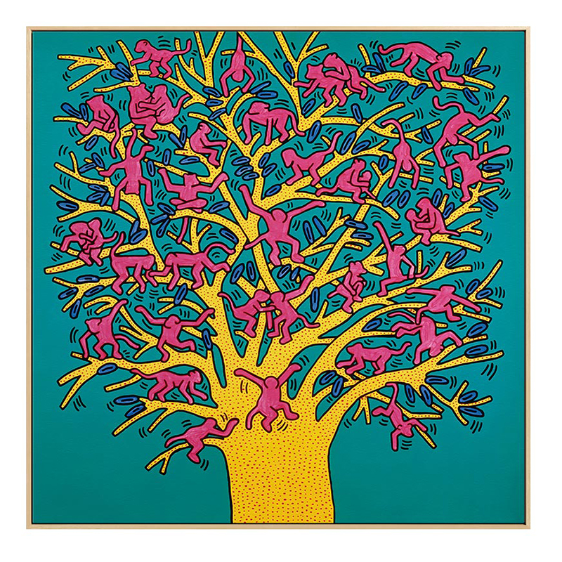 Постер Keith Haring 1 Мульти Постер Keith Haring 1 Мульти в Брянске | Loft Concept