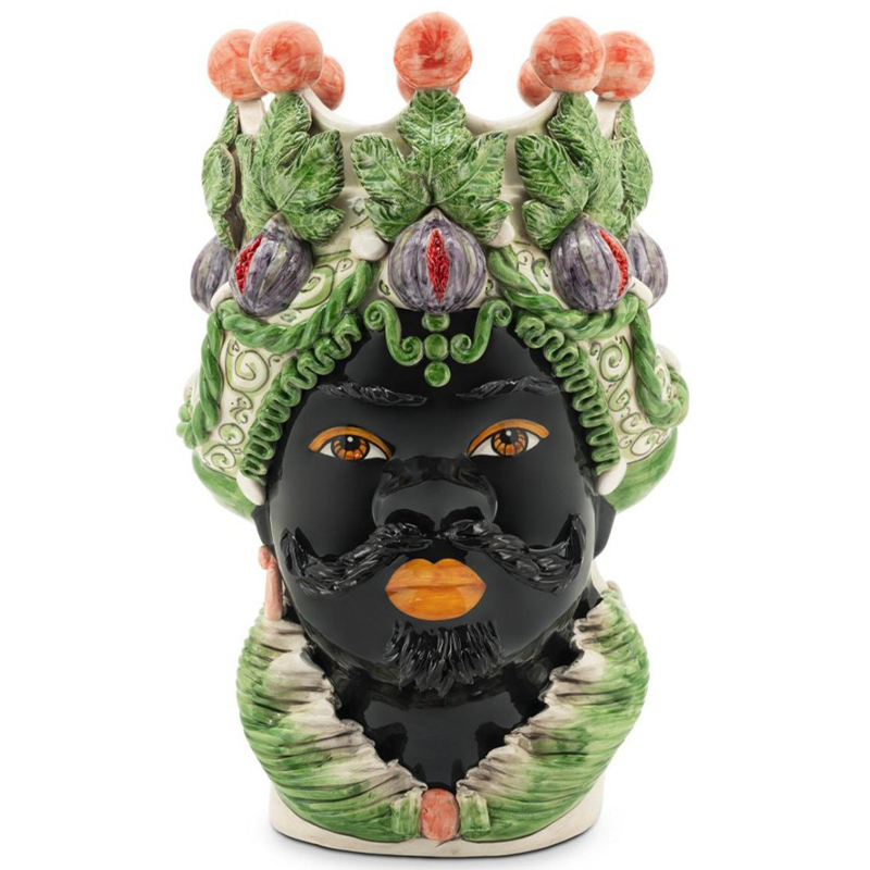 Vase Moro Man Fig B/f Ltd Coral Мульти Vase Moro Man Fig B/f Ltd Coral Мульти в Брянске | Loft Concept