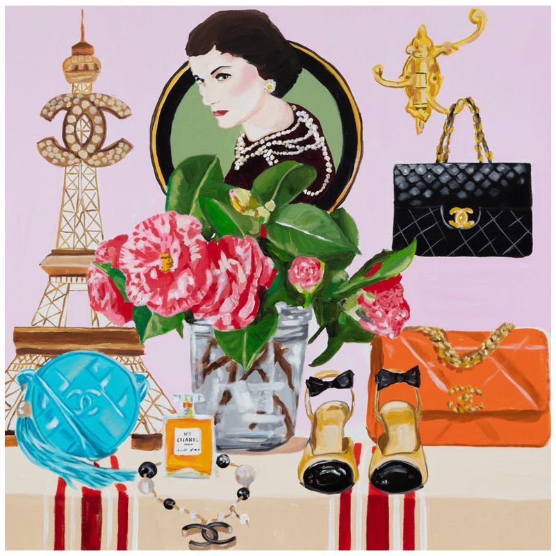 Картина Coco Chanel - In Her Shoes Мульти Картина Coco Chanel - In Her Shoes Мульти в Брянске | Loft Concept