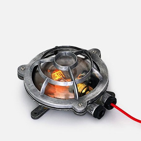 Настенная лампа Steampunk Cage Glass Edison Wall Lamp Round Настенная лампа Steampunk Cage Glass Edison Wall Lamp Round в Брянске | Loft Concept