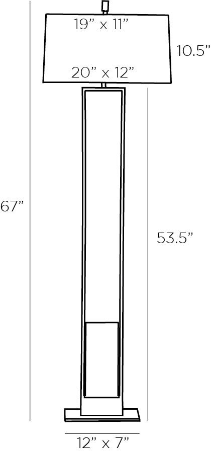 Торшер Arteriors MARKHAM FLOOR LAMP Brass Торшер Arteriors MARKHAM FLOOR LAMP Brass в Брянске