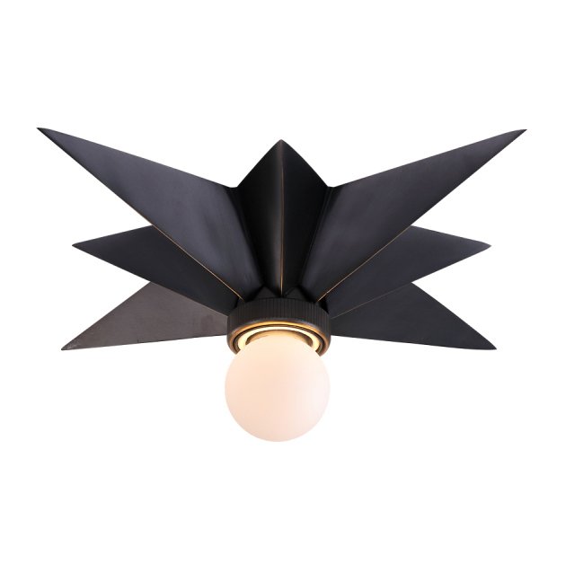 Потолочный светильник Star Ceiling Mount black Черный Потолочный светильник Star Ceiling Mount black Черный в Брянске | Loft Concept