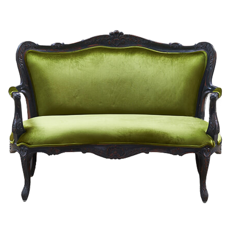 Диван Lime Classic Fan Sofa Лайм Коричневый Диван Lime Classic Fan Sofa Лайм Коричневый в Брянске | Loft Concept