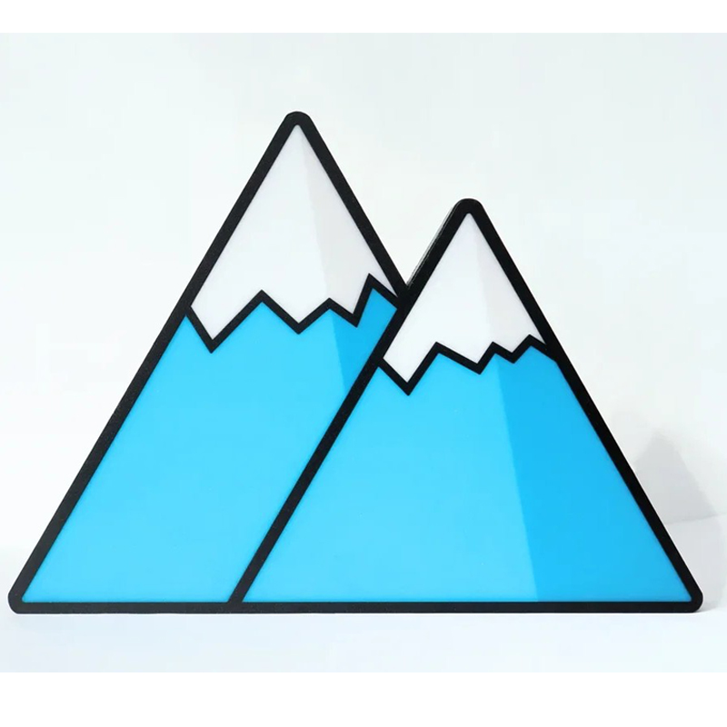 Бра The Mountains Белый Голубой Бра The Mountains Белый Голубой в Брянске | Loft Concept