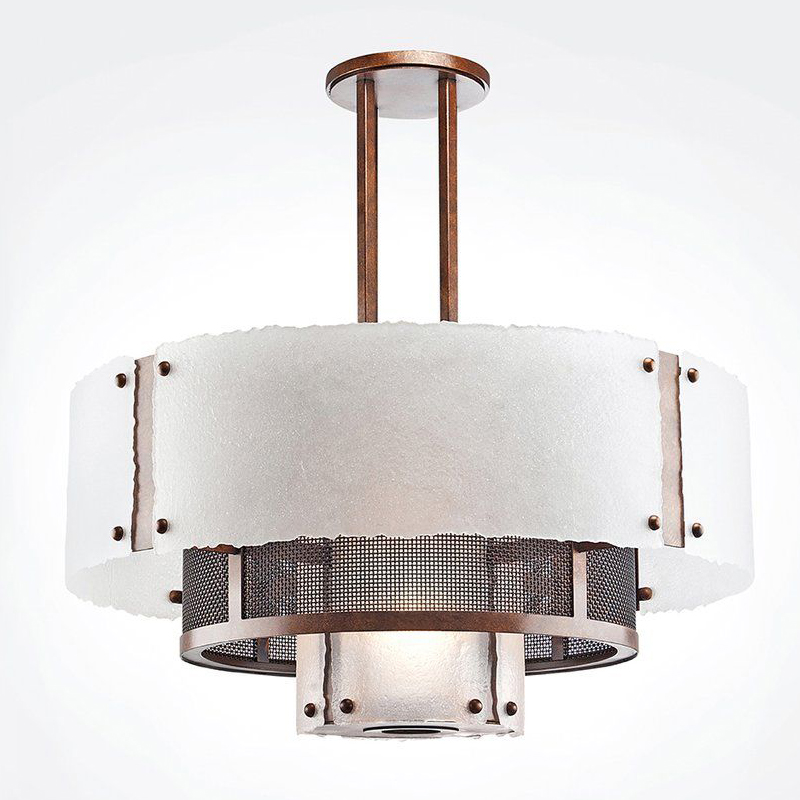 Люстра Landelin Chandelier Бронза Белый Люстра Landelin Chandelier Бронза Белый в Брянске | Loft Concept