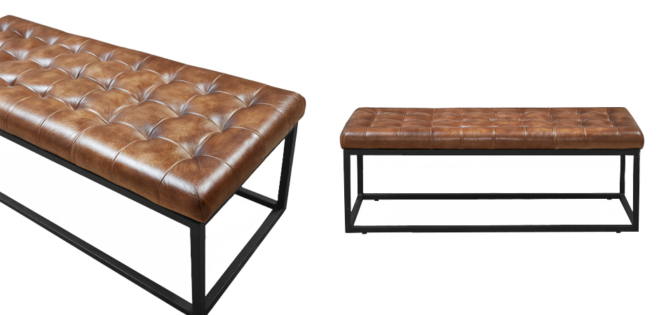 Банкетка Loft Leather Capitone Банкетка Loft Leather Capitone - Loft-Concept в Брянске