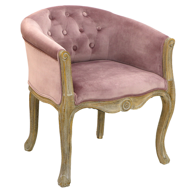 Кресло French Provence Armchair Roderic pink Розовый пастельный Кресло French Provence Armchair Roderic pink Розовый пастельный в Брянске | Loft Concept