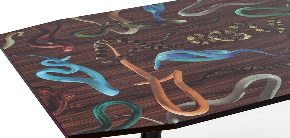 Обеденный стол Seletti Table Snakes On Wood Обеденный стол Seletti Table Snakes On Wood - Loft-Concept в Брянске
