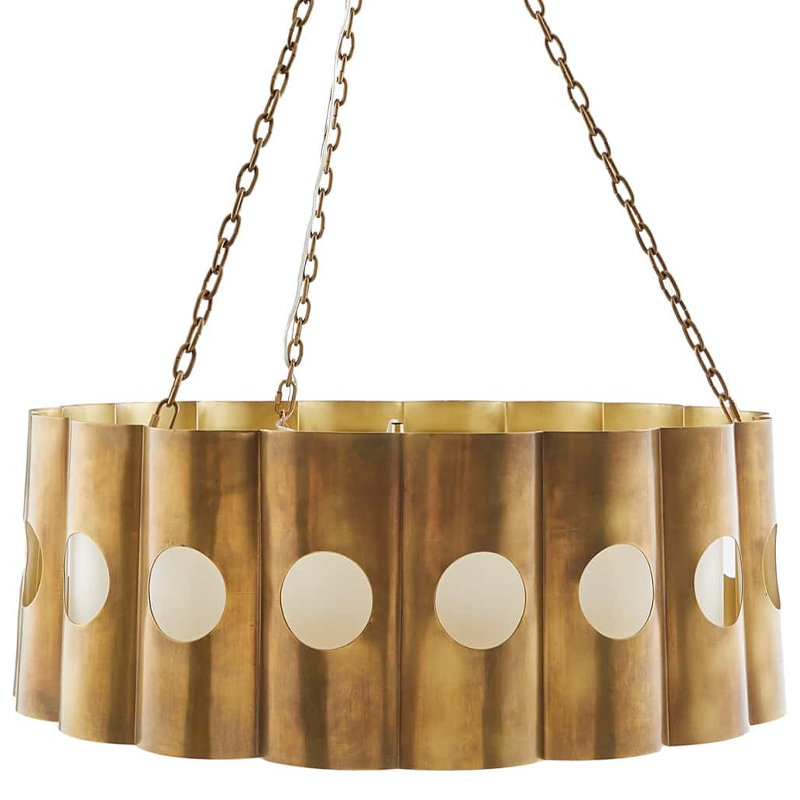 Люстра Arteriors SACRAMENTO CHANDELIER Латунь Белый Люстра Arteriors SACRAMENTO CHANDELIER Латунь Белый в Брянске | Loft Concept
