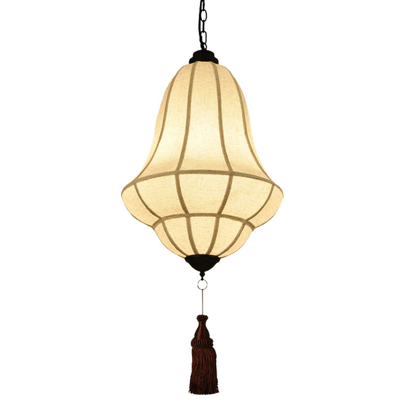 Подвесной светильник Bell Lantern Lighting Бежевый Подвесной светильник Bell Lantern Lighting Бежевый в Брянске | Loft Concept