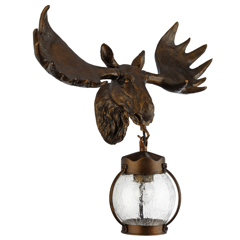 Уличный светильник Moose Lantern Коричневый винтаж Прозрачное Стекло Уличный светильник Moose Lantern Коричневый винтаж Прозрачное Стекло в Брянске | Loft Concept