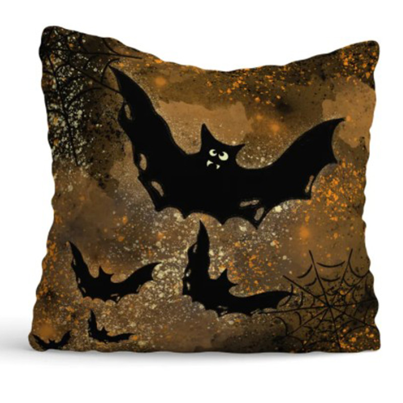 Подушка Halloween Bat Черный Серый Подушка Halloween Bat Черный Серый в Брянске | Loft Concept