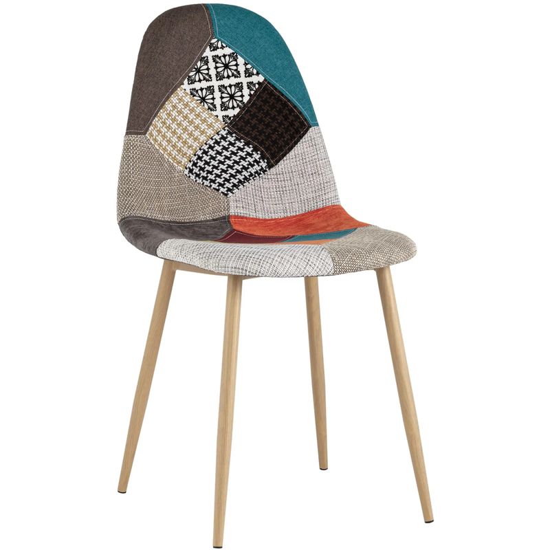 Стул Archie Chair Разноцветный Печворк Мульти Древесина Стул Archie Chair Разноцветный Печворк Мульти Древесина в Брянске | Loft Concept