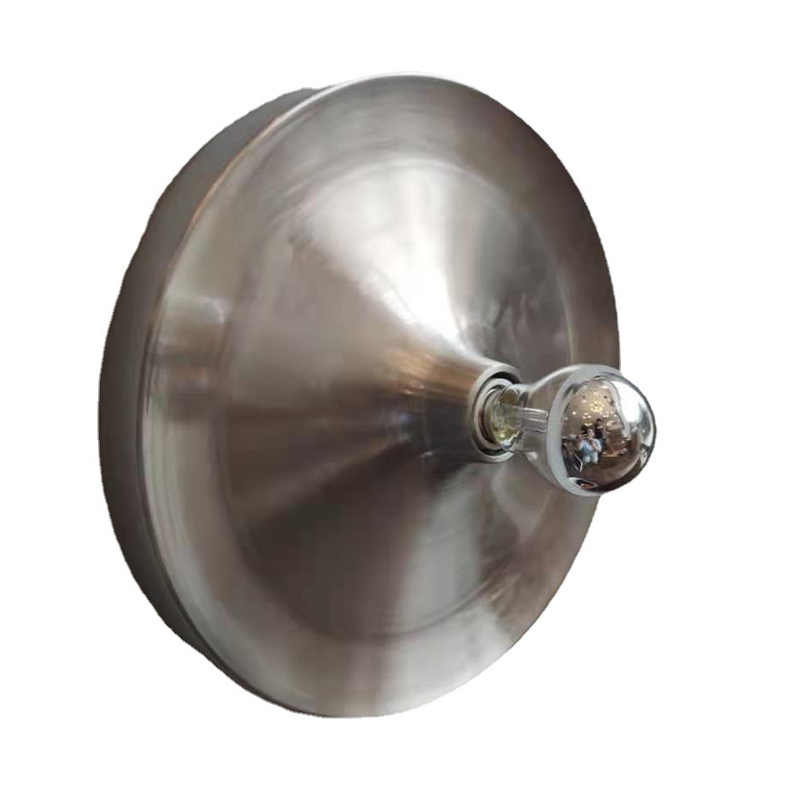 Бра металл в стиле лофт Metal Disk Loft Серебряный Бра металл в стиле лофт Metal Disk Loft Серебряный в Брянске | Loft Concept