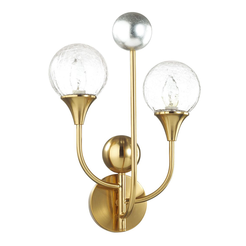 Бра Benniga Sconce Золотой Прозрачный (Transparent) Бра Benniga Sconce Золотой Прозрачный (Transparent) в Брянске | Loft Concept