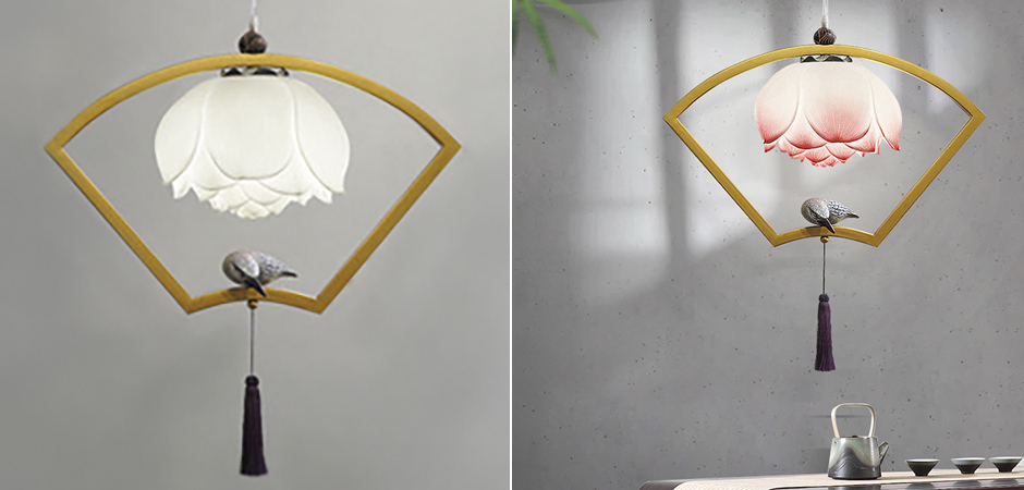 Подвесной светильник Bird with Tassel Fan Подвесной светильник Bird with Tassel Fan - Loft-Concept в Брянске