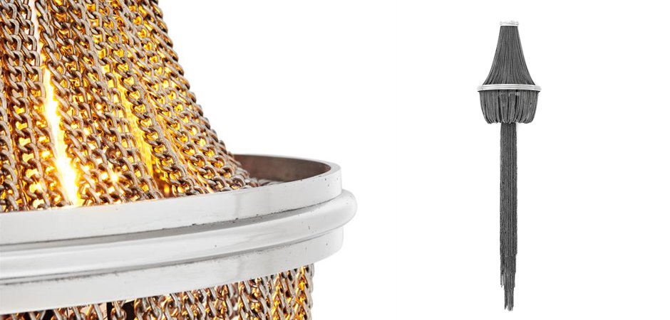 Бра Wall Lamp Martinez Nickel - Loft-Concept в Брянске