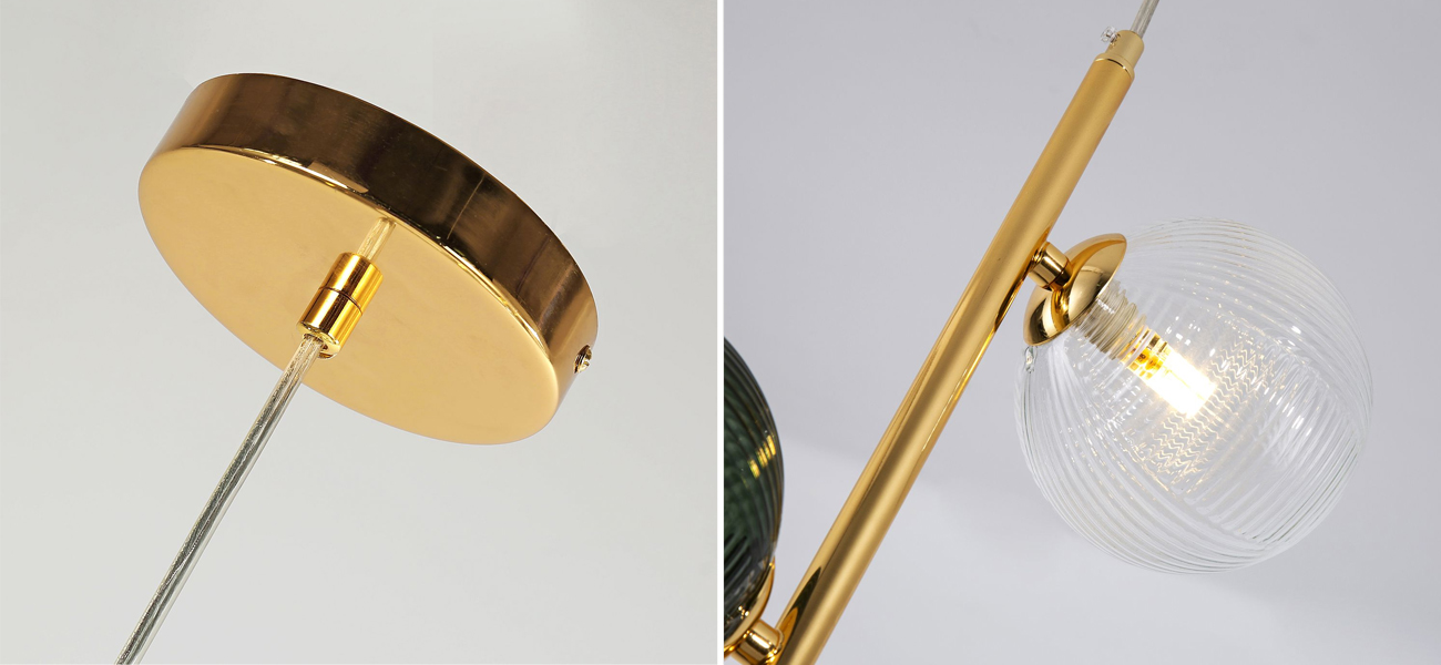 Подвесной светильник Bolle Multi Color hanging 2 lamp - фото