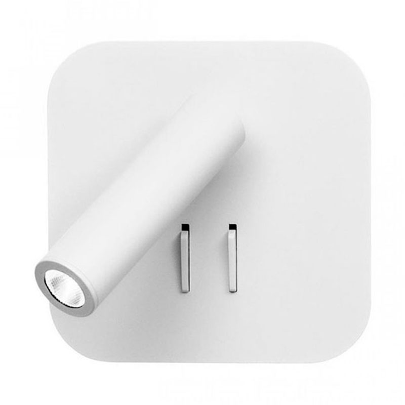 Бра Chelsom WALL LED DOCK White Square Белый Бра Chelsom WALL LED DOCK White Square Белый в Брянске | Loft Concept