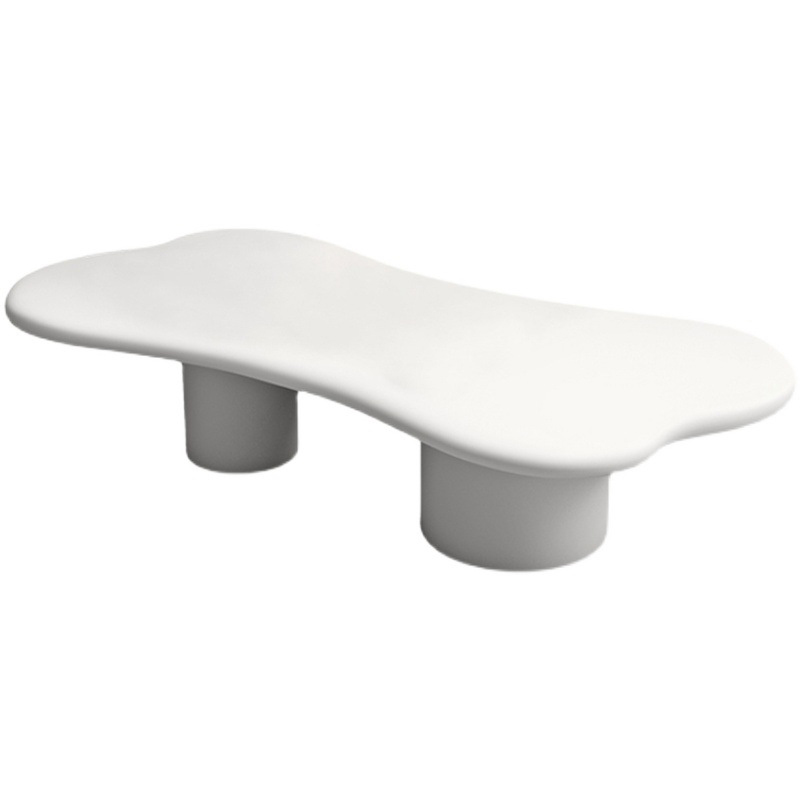Кофейный стол Lula Curved Coffee Table Белый Кофейный стол Lula Curved Coffee Table Белый в Брянске | Loft Concept