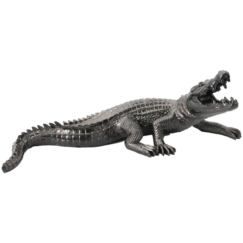 Статуэтка Crocodile Gray Серый (Gray) Статуэтка Crocodile Gray Серый (Gray) в Брянске | Loft Concept