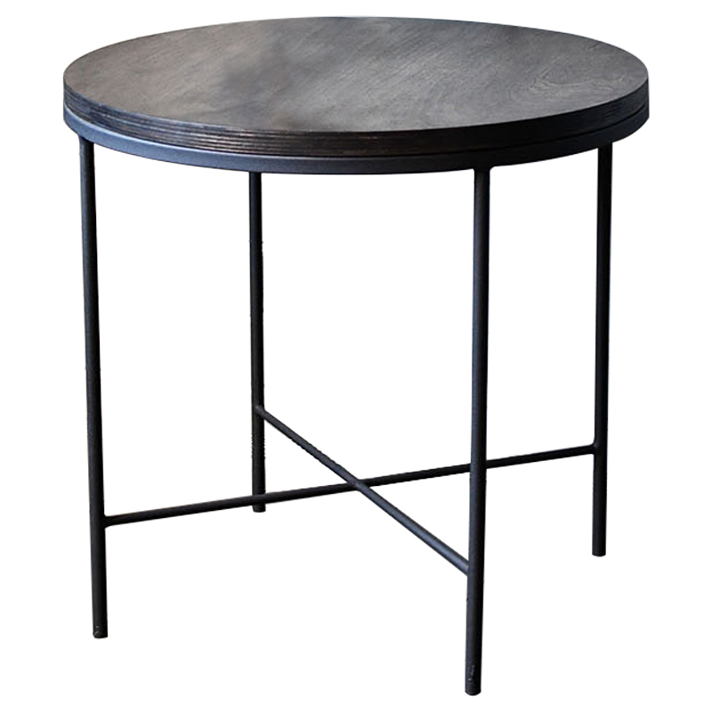 Кофейный стол Nava Industrial Metal Rust Coffee Table Коричневый Черный Кофейный стол Nava Industrial Metal Rust Coffee Table Коричневый Черный в Брянске | Loft Concept