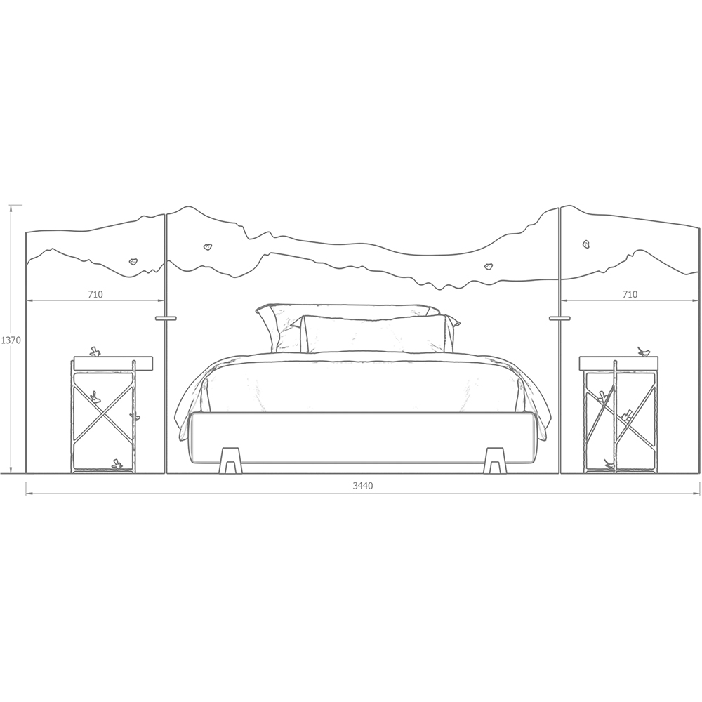 Кровать Okinawa в Брянске