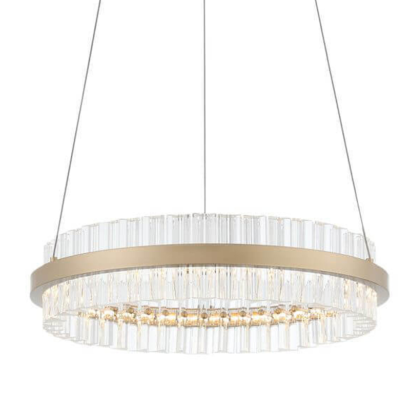 Люстра Ring Horizontal Gold матовое золото Люстра Ring Horizontal Gold матовое золото в Брянске | Loft Concept
