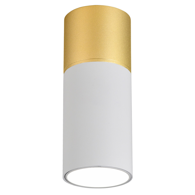 Накладной светодиодный спот Delightfull White&Gold Золотой Белый Накладной светодиодный спот Delightfull White&Gold Золотой Белый в Брянске | Loft Concept