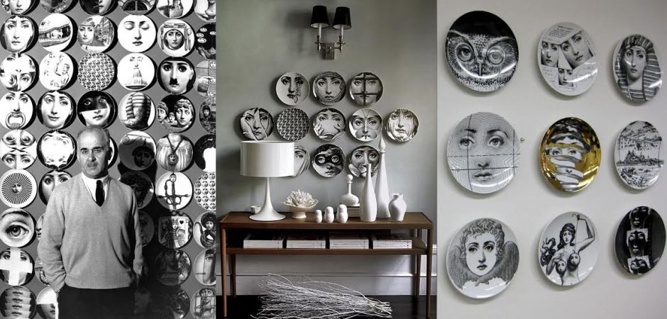 Декоративная тарелка Fornasetti 30.CR.BW.R01-258 - Loft-Concept в Брянске