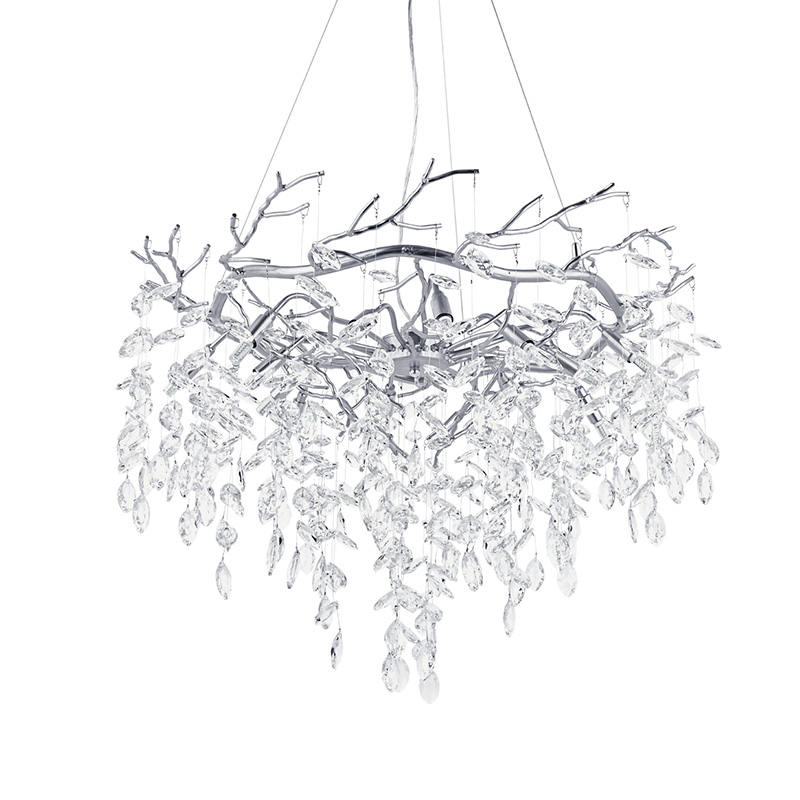 Люстра Декоративная Jacaranda Silver Серебряный Люстра Декоративная Jacaranda Silver Серебряный в Брянске | Loft Concept