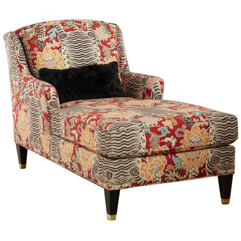 Кушетка Tibetan Tiger Lounge Sofa Красный Черный Бежевый Бирюзовый Кушетка Tibetan Tiger Lounge Sofa Красный Черный Бежевый Бирюзовый в Брянске | Loft Concept
