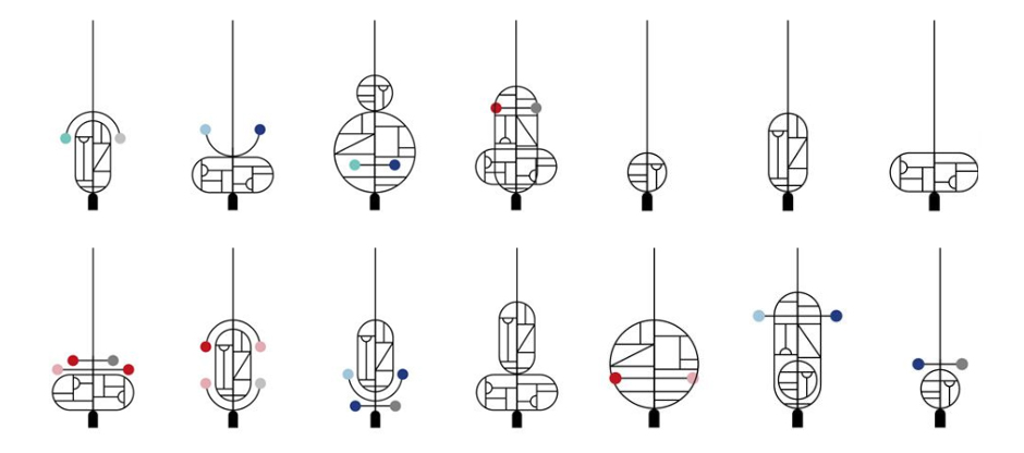 Подвесной Светильник Lines & Dots Home Adventures LD07 - фото №2