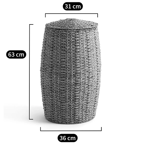 Корзина с крышкой из камыша Chane Wicker Basket Корзина с крышкой из камыша Chane Wicker Basket в Брянске