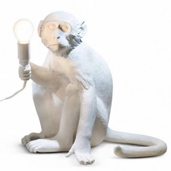 Настольная лампа Seletti Monkey Lamp Sitting Version Настольная лампа Seletti Monkey Lamp Sitting Version в Брянске | Loft Concept