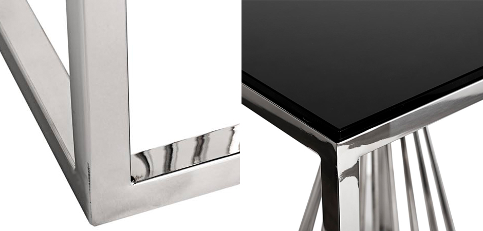 Стол Section Diagonal Stainless Steel 50 - фото №1