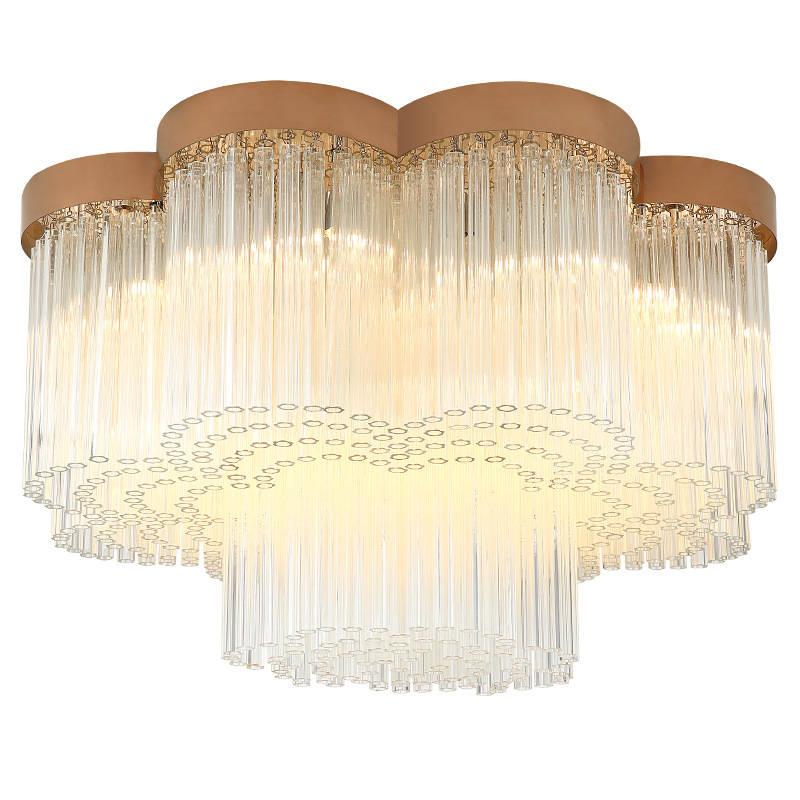 Потолочный светильник Greggers Ceiling Lamp Бронза Прозрачный Потолочный светильник Greggers Ceiling Lamp Бронза Прозрачный в Брянске | Loft Concept