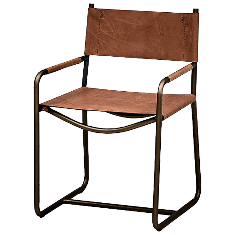 Стул Samuel Stool brown Темная бронза Коричневый Стул Samuel Stool brown Темная бронза Коричневый в Брянске | Loft Concept