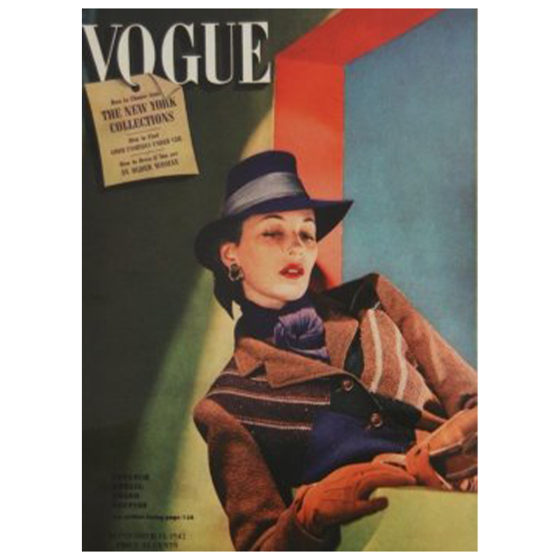Постер Vogue Cover 1942 September Постер Vogue Cover 1942 September в Брянске | Loft Concept