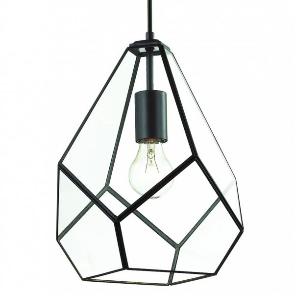 Подвесной светильник Geometry Glass Light Pendant Transparent Прозрачный Подвесной светильник Geometry Glass Light Pendant Transparent Прозрачный в Брянске | Loft Concept