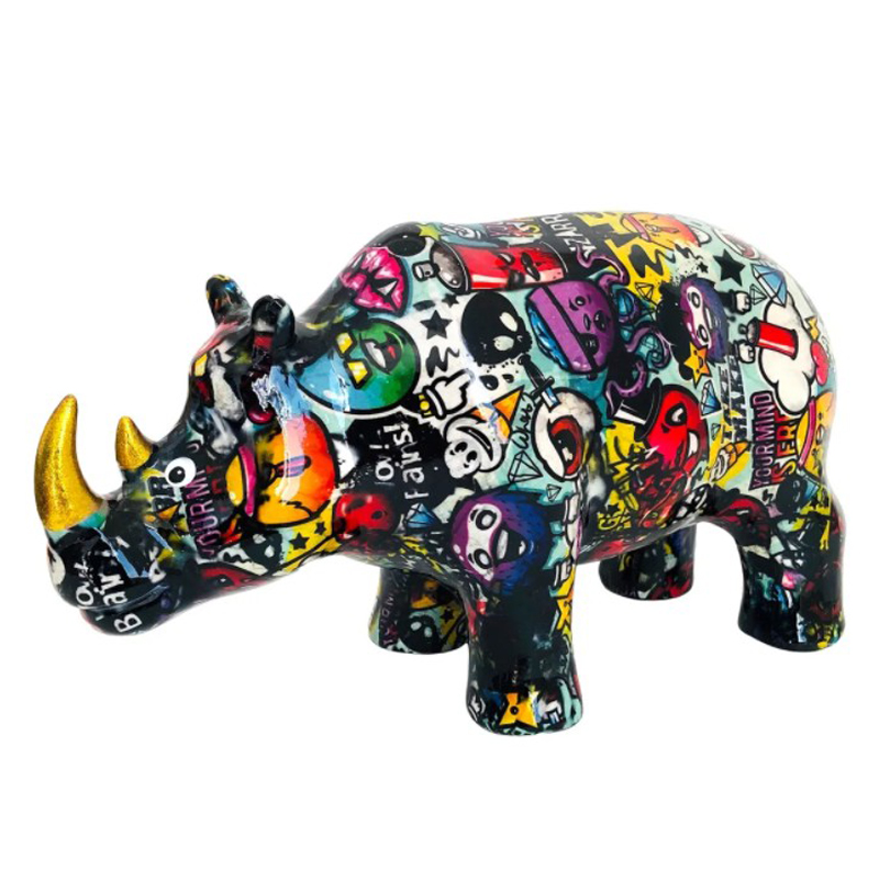 Статуэтка Graffiti Rhinoceros Мульти Статуэтка Graffiti Rhinoceros Мульти в Брянске | Loft Concept
