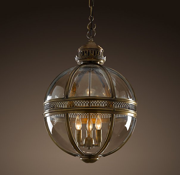 Люстра Sphere Old Roman Chandelier Латунь Античная полированная Люстра Sphere Old Roman Chandelier Латунь Античная полированная в Брянске | Loft Concept