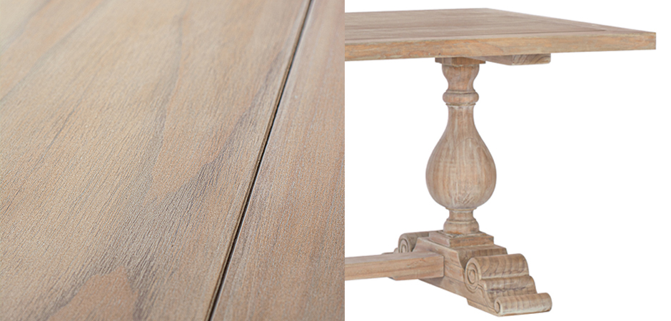 Обеденный стол Massive Balusters Обеденный стол Massive Balusters - Loft-Concept в Брянске